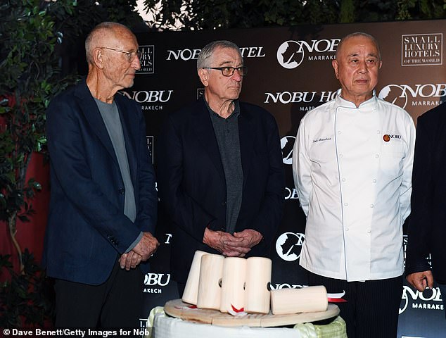 Nobu was founded in 1994 by chef Nobu Matsuhisa (right), two-time Oscar winner Robert De Niro and film producer Meir Teper.