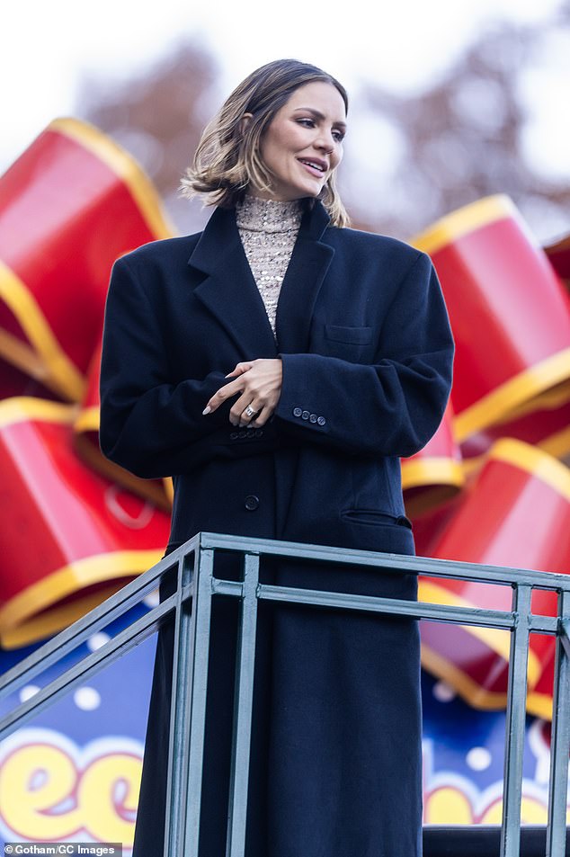 Warmed Her Pipes: At one point during the festivities, Katharine performed a cover of J. Fred Coots and Haven Gillespie's maroon 1934 Santa Claus Is Coming to Town