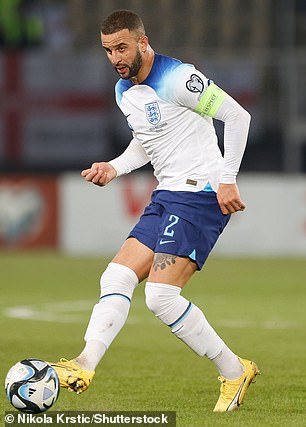 Kyle Walker (pictured) and Harry Maguire are both prominent figures in the England organisation