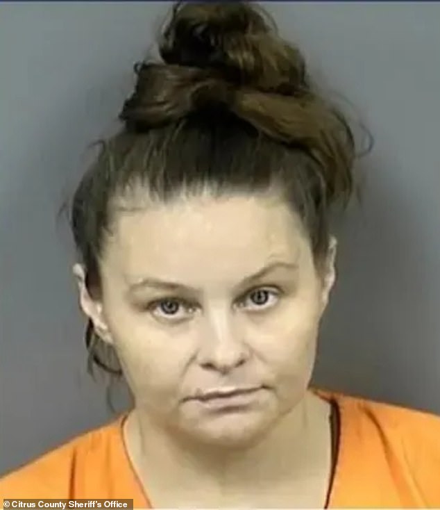 Stacy Usher, 39, has faced at least 30 criminal charges and arrests over the years, which led to her being placed on probation