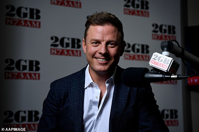 Last week, Ben Fordham (pictured) called the stories about Kyle's earnings 