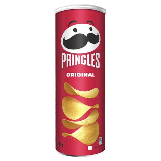 The Pringles FAQ page said: 'Some people say they are best eaten with the top of the chip (the side facing the can lid) facing down'