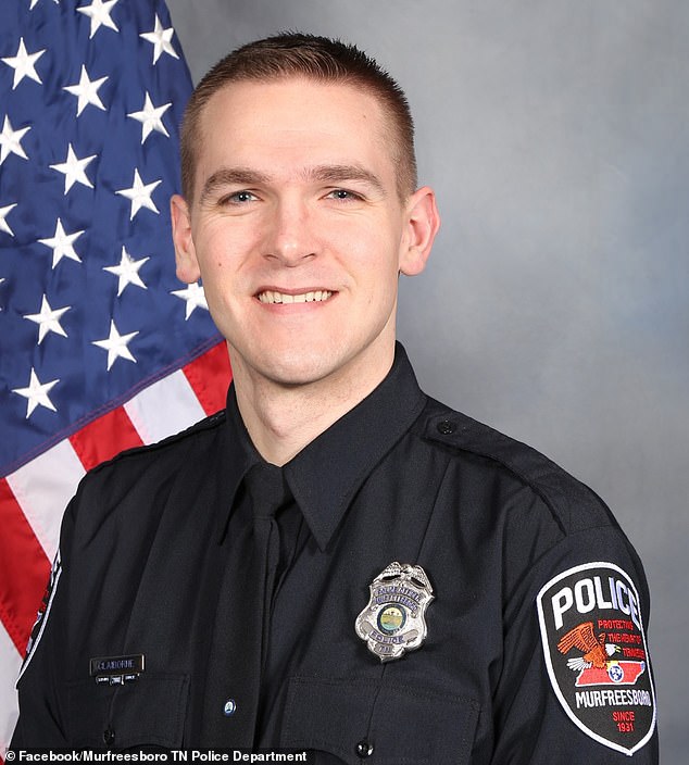 The responding officer, Adam Claiborne, is a five-year veteran of the force.  He was placed on paid administrative leave while the Office of Professional Responsibility investigated