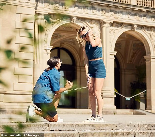 It follows that the Matildas captain took to Instagram this week to confirm her engagement to long-term partner Kristie Mewis