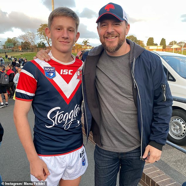 Jonti (pictured), 18, who has just signed with the South Sydney Rabbitohs, told the celebrity chef, 48, that he ruined his NRL career before it even started after a wild weekend of drugs