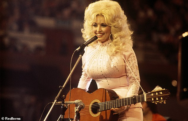 Turn back time: fans were shocked to soon learn that the youthful artist is in fact 77 years old (photo: Dolly in 1976, 30 years old)