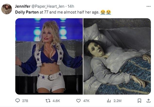 1700837693 662 Dolly Parton fans are left in shock as they discover