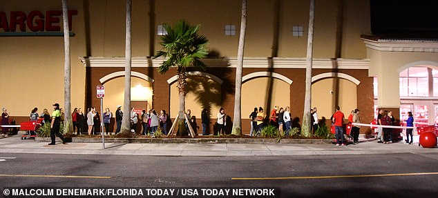 Shoppers were out early at Viera Super Target in Florida for great Black Friday deals