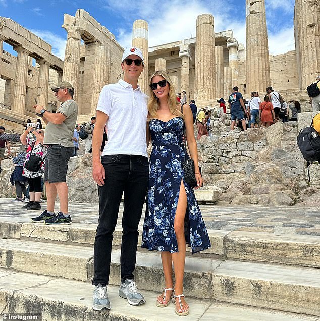 Ivanka has embraced a jet-set lifestyle since leaving the cutthroat world of politics.  Last year alone she made more than eleven trips.  She was seen in Greece in May