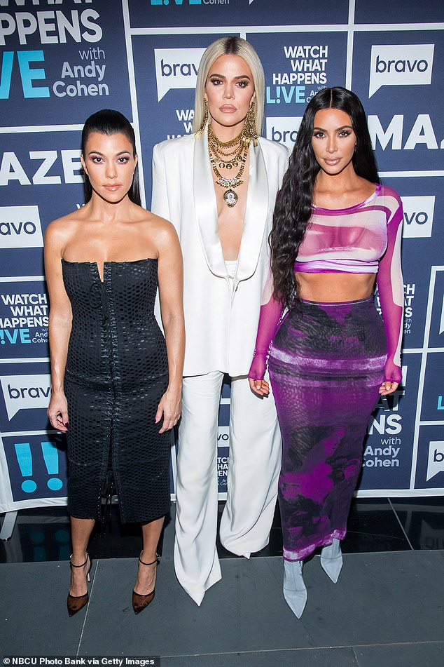 Dr.  Dugar said the Kardashian sisters (pictured) often visit when patients are looking for the perfect nose.  “Kardashian's different noses were always adored,” he said