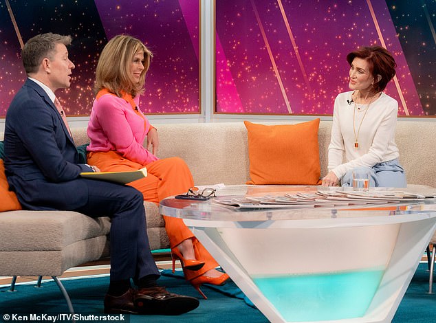 Concerns: Sharon told presenters Ben Shephard and Kate Garraway: 'It does what it says on the tin, it absolutely does.  But my only fear is that it will end up in the right hands.”