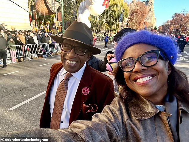 Smoker's wife Deborah Roberts also posted a number of photos and videos to Instagram in a carousel, where she excitedly showed off some happy snaps from the day.