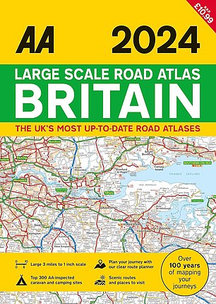 On course: Navigation system, the modern equivalent of the AA Road Atlas, is now essential