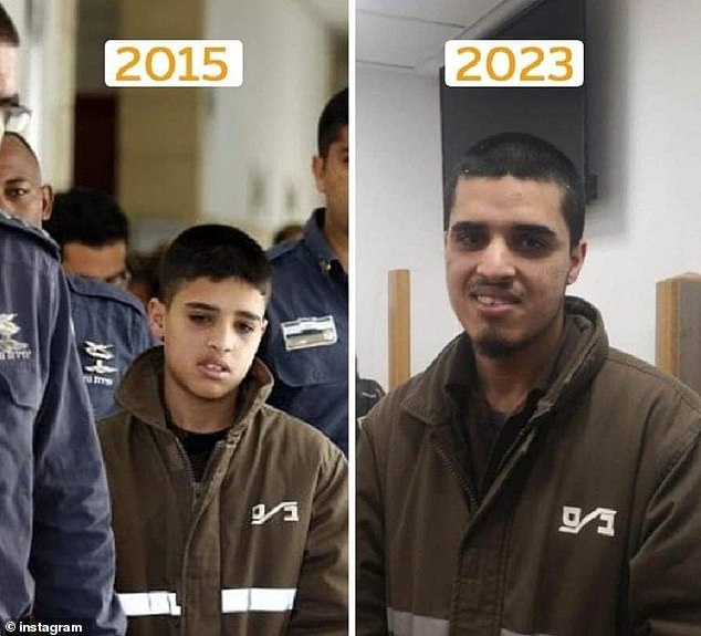 In the now-deleted post, Hadid shared a photo of Ahmed, who was imprisoned for committing a stabbing in Jerusalem in 2015.