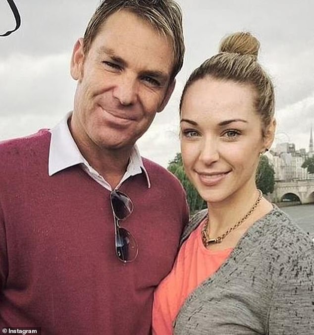 She said she was reminded of Warne this week when Coldplay performed in Perth and singer Chris Martin paid tribute to him in front of tens of thousands of fans.