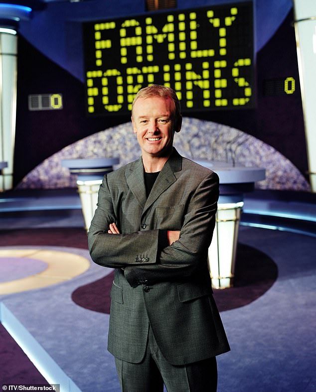 Host: Les presented Family Fortunes from 1987 to 2002 (pictured in 2000)