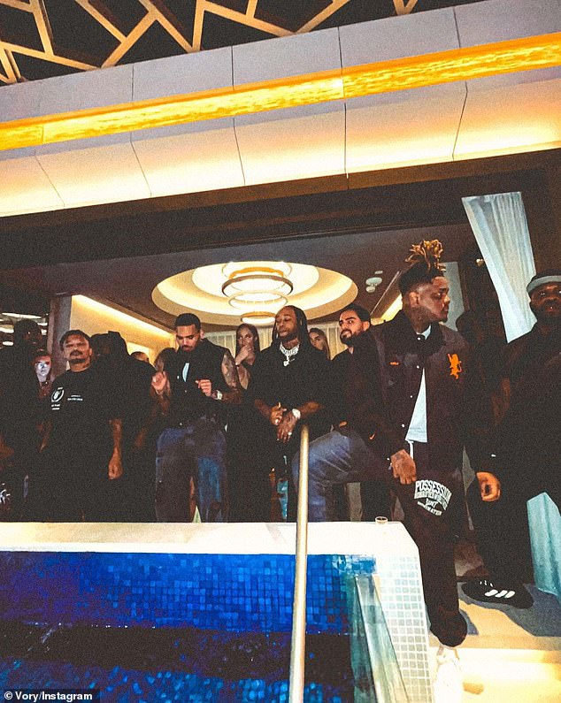 Albummate: West's current collaborator Ty Dolla $ign was also spotted among the party's guests