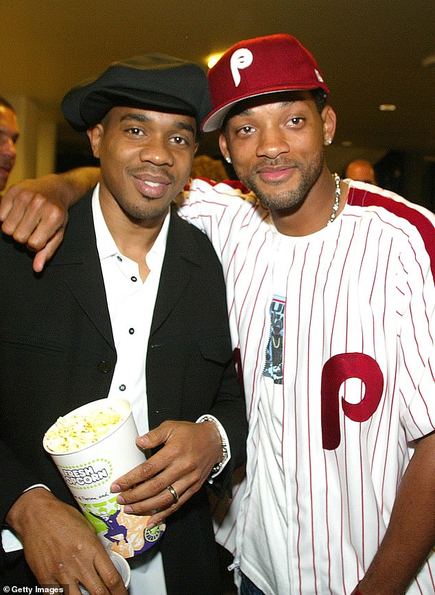 Smith has strongly denied claims that he was ever caught having sex with The Fresh Prince of Bel-Air actor Duane Martin in a dressing room;  Duane and Will pictured in 2003