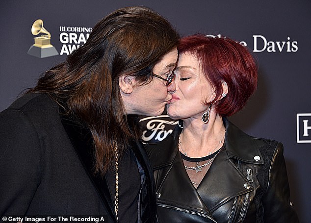 Biggest Supporter: Ozzy's wife, whom he tied the knot with in 1982, was by his side during his health struggles (the couple spotted in Beverly Hills in January 2020)