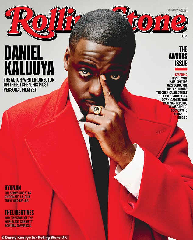 Style: Daniel radiated coolness on the magazine cover