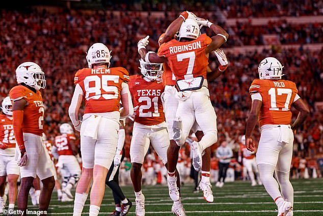 The Longhorns won in style on Friday night and advanced to the Big 12 Championship game