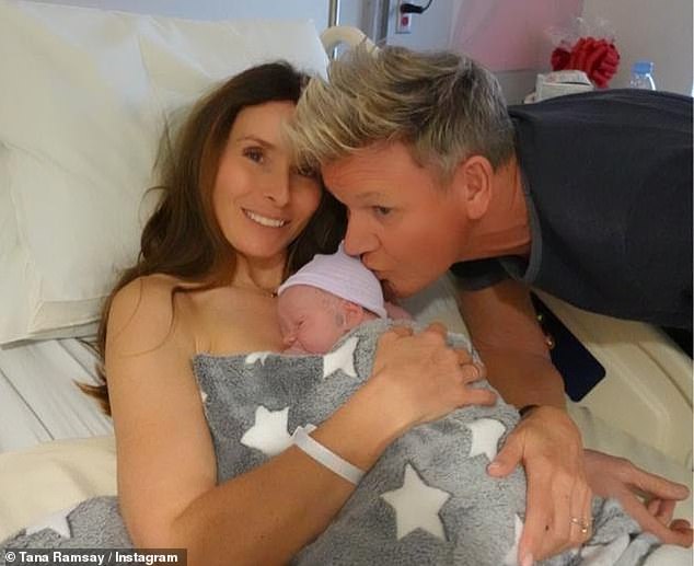 Gordon Ramsay shocked fans this month when he announced that his wife Tana had given birth to their sixth child at the age of 49.