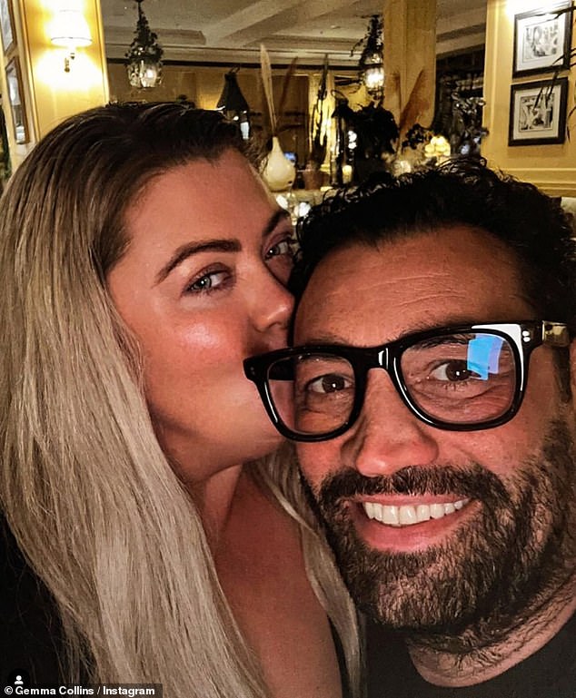 Potential parents: Gemma revealed earlier this year that she was praying for a baby with her fiancé Rami Hawash.  She is stepmother to his son Tristan, five