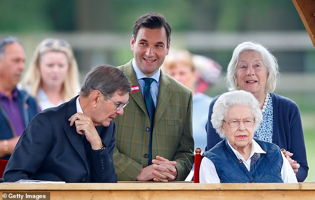 Lieutenant Colonel White joined Buckingham Palace in 2020 as the late Queen's equerry - a role that required him to remain at the monarch's side during her final years