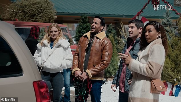 'Tis the season: the best Christmas ever!  sees mother-of-two Charlotte (Heather Graham) arriving uninvited at her ex-best friend, Jackie's (Brandy Norwood) house