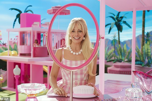 Pictured: Margot Robbie in the 2023 film Barbie, which led to Mattel's sales of the doll increasing by 16 percent