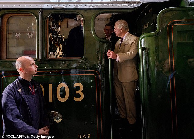 Trains such as the Flying Scotsman (pictured) are at risk of being removed from the UK main line