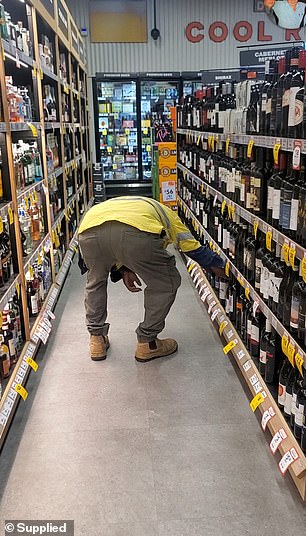 Berry pickers flocked to the Woolgoolga BWS to buy alcohol during their final days at Arrawarra beach park