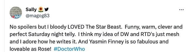 1700943114 272 Doctor Who 60th Anniversary Viewers laud Yasmin Finneys debut after