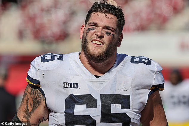 Zinter could have entered the NFL draft last year, but instead returned to play for Michigan