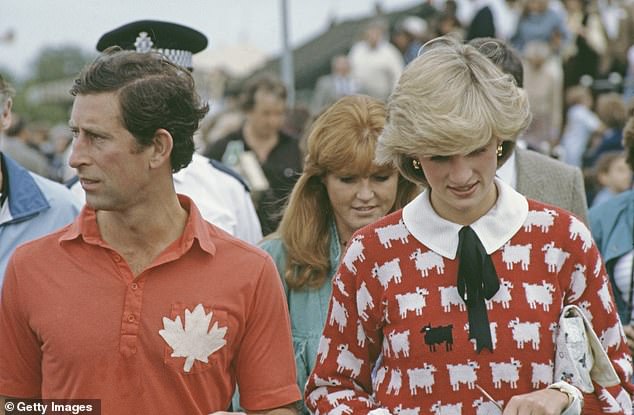 Princess Diana gives her 'Black Sheep' a different look with a shoelace tie and collar over the top