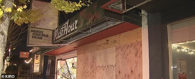 The store has now been boarded up and a GoFundMe page has been set up to raise money for repairs.  To date, $3,200 has been donated out of a $25,000 goal