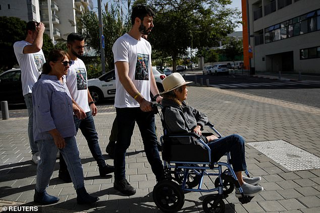 Liora Argamani, pictured Thursday in Tel Aviv, Israel, is battling stage 4 brain cancer