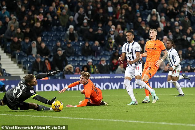 Grady Diangana followed with the second to seal victory for his side at The Hawthorns