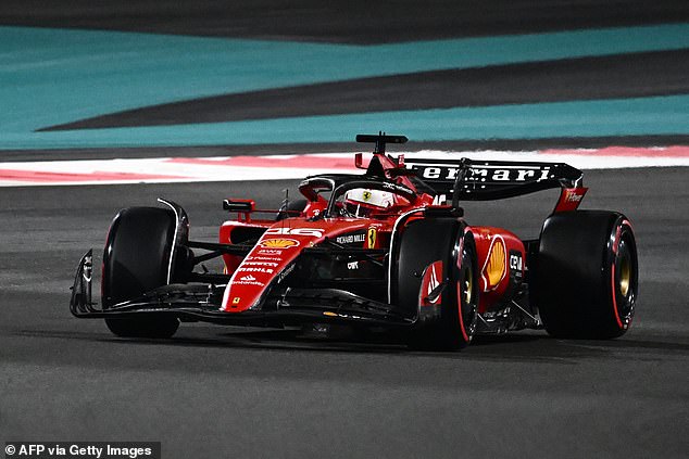 Ferrari's Charles Leclerc will join him on the front row after a fast time at the end of Q3