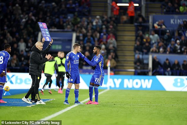 The moment that changed the game, when Vardy was introduced as a substitute in the second half