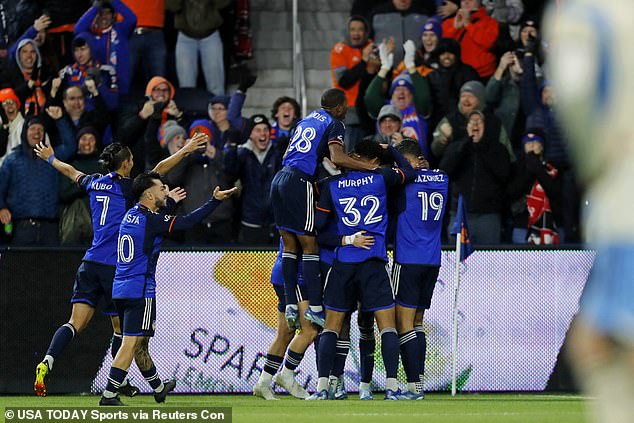 In next week's final they will face FC Cincinnati, who defeated Philadelphia Union earlier in the day