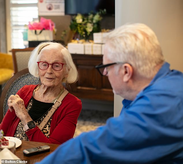 Gibbs believes that spending time with friends and family is important for longevity, and stays active in her community through bowling.