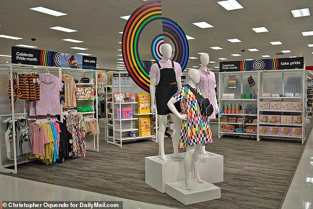 Target's 'Pride' range caused a similar backlash, with some conservative shoppers vandalizing displays with their bare hands