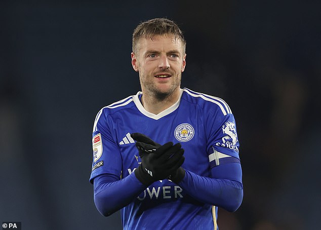 After punishing himself, Vardy later redeemed himself by scoring twice in the 2-0 win