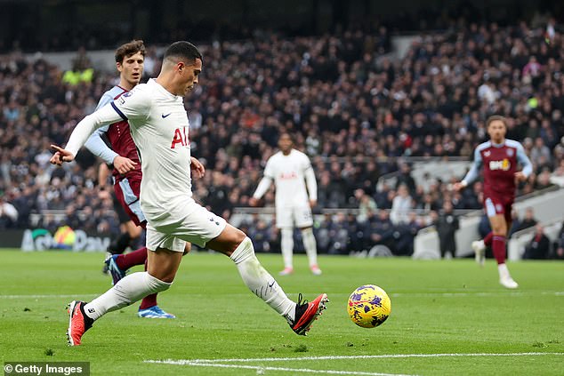 Giovani Lo Celso put Spurs ahead that evening, but the visitors hit back