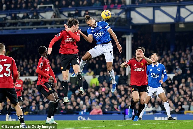 1701024543 418 Everton 0 3 Man United Alejandro Garnacho nets a STUNNING overhead
