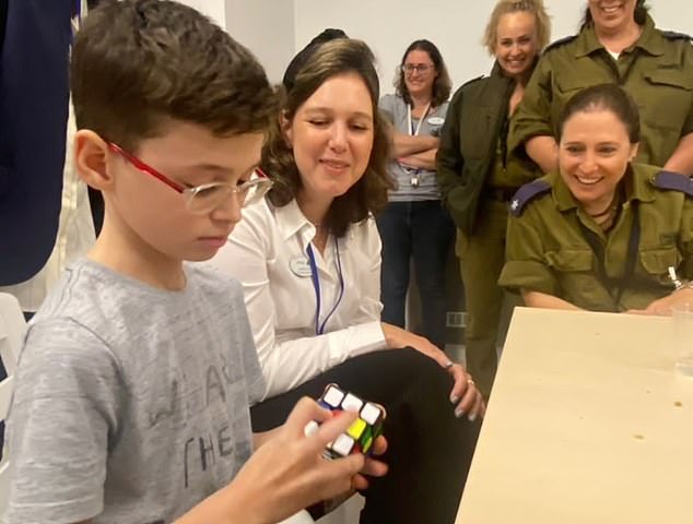 Described as a 'smart boy who loves football, tennis and solving the Rubik's cube', the fundraiser was set up to help him celebrate his birthday