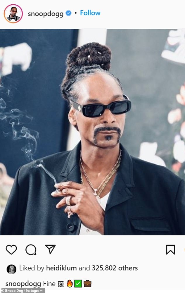 Snoop Dogg, whose real name is Calvin Cordozar Broadus Jr.  is, claimed to have quit smoking marijuana, despite the habit being a big part of his personal brand.  Fans speculated that he might switch to edible marijuana, such as gummies.  In fact, his statement (below) was a PR stunt for cooking brand Solo Stove