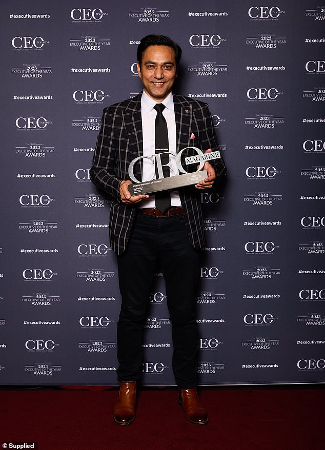 The app also won CEO Magazine's Start-Up Executive of the Year award