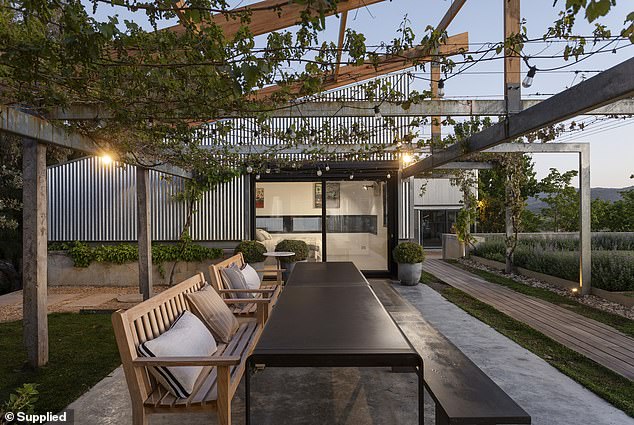 A key feature of Ancona is the home's commitment to open space and connection to nature;  the design gives priority to natural light